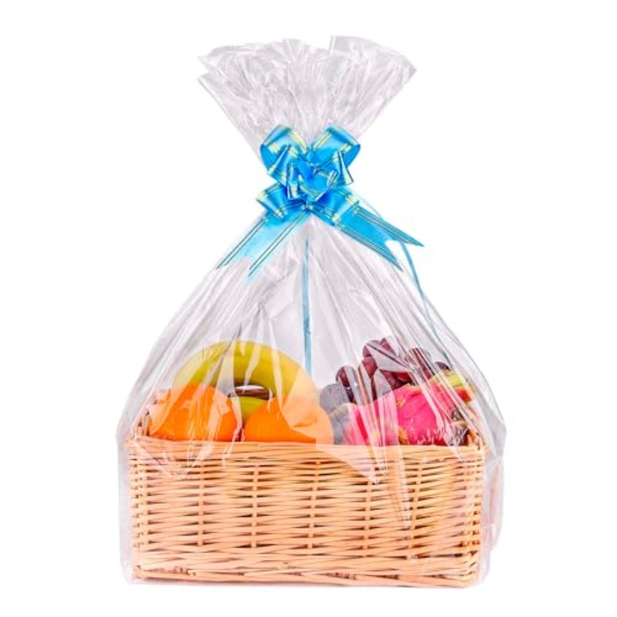 Cellophane Wrap Clear - Набор из 15 больших прозрачных целлофановых