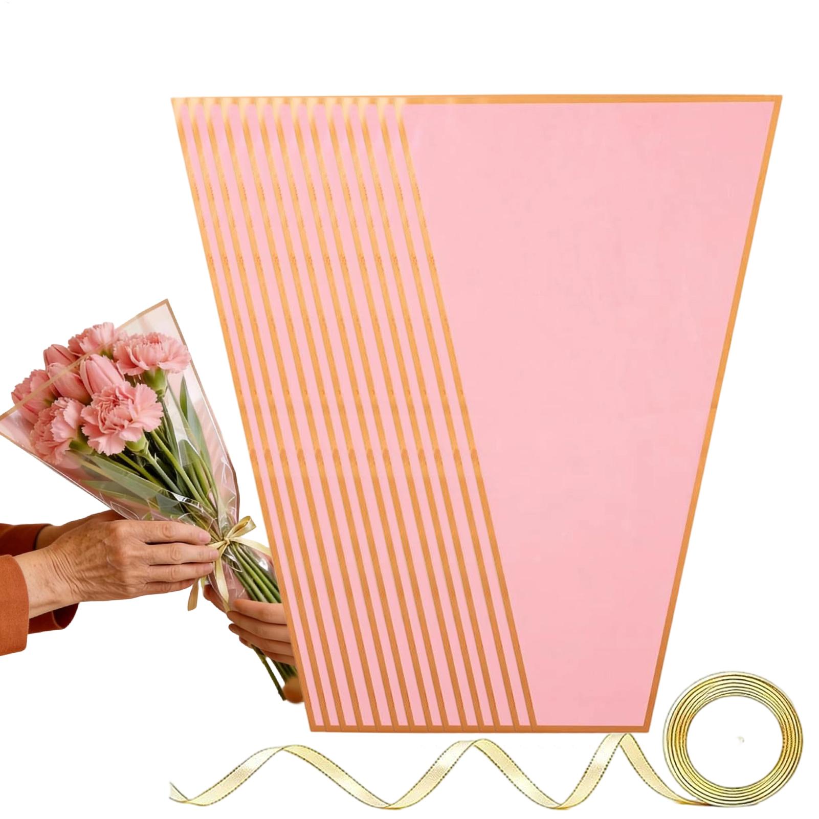 Florist Supply Ribbon - Пакеты для упаковки цветов, 50 штук,