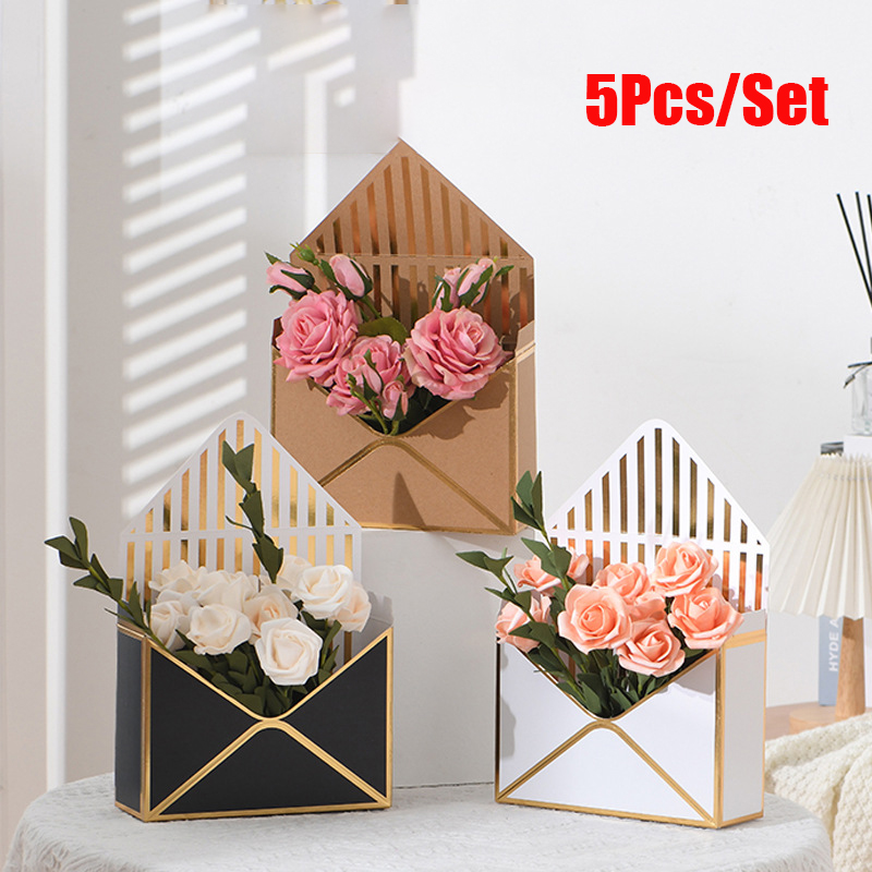Florist Supply House - 5 шт. креативных коробок-конвертов для цветов,