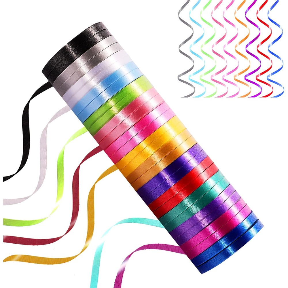Florist Supply Ribbon - 30 рулонов разноцветной ленты для поделок,