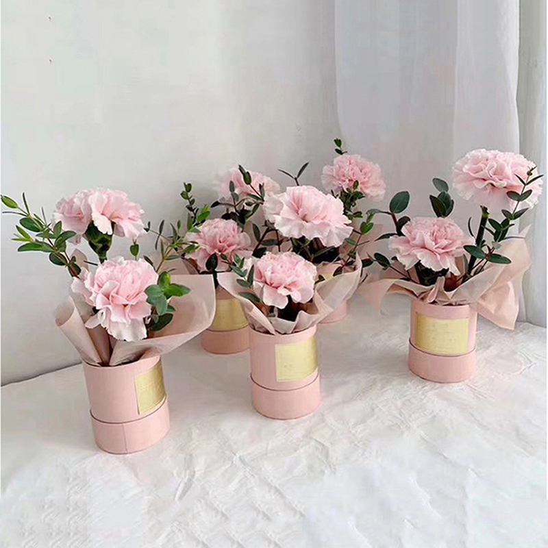 Florist Supply Buckets - Круглая бумажная коробка для цветов с