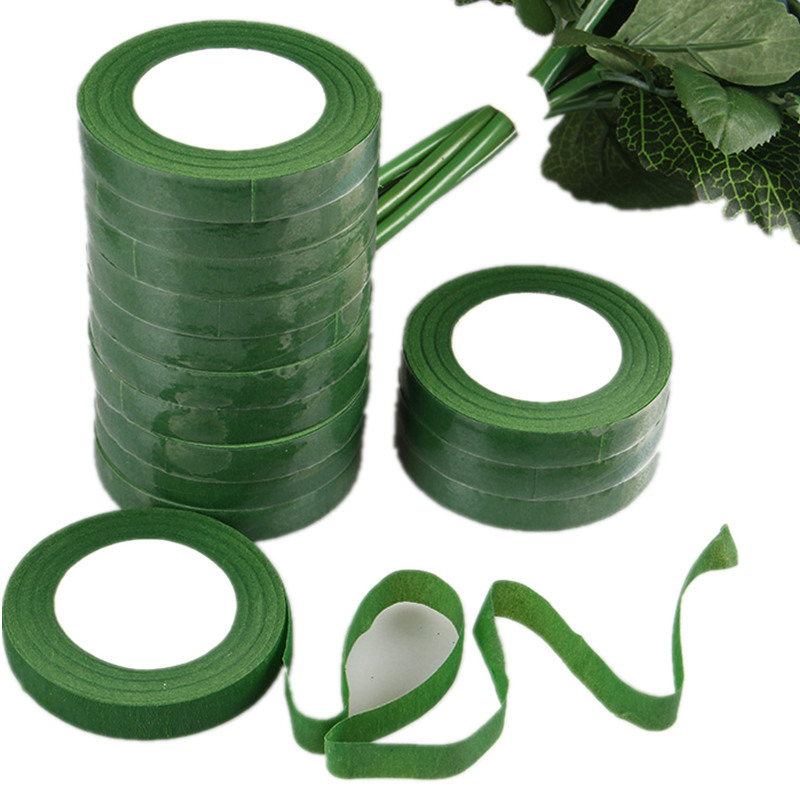 Цветочные зеленые ленты 12 мм  – обзор и цена Florist Supply House