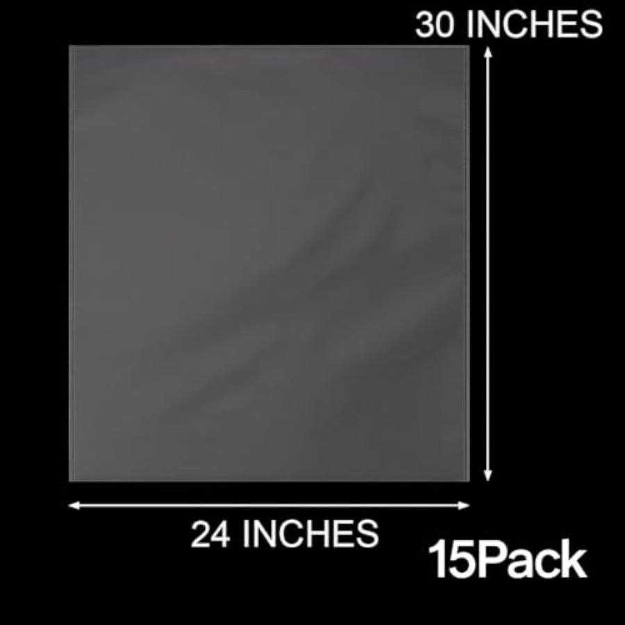 Набор из 15 больших прозрачных – обзор и цена Cellophane Wrap Clear