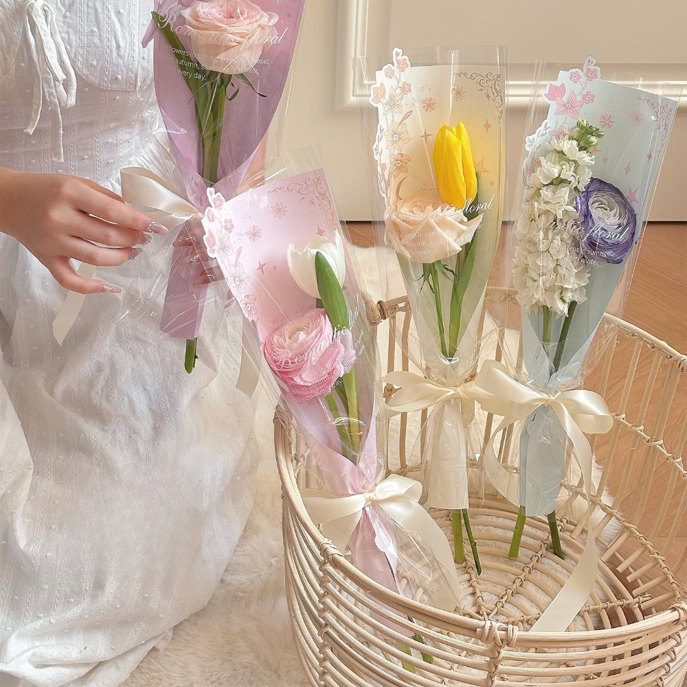 10 шт. прозрачных пакетов для  – обзор и цена Florist Supply House
