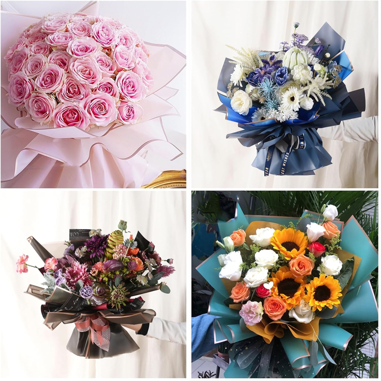 10 листов, 8 цветов, бумага дл – обзор и цена Florist Flower Supply