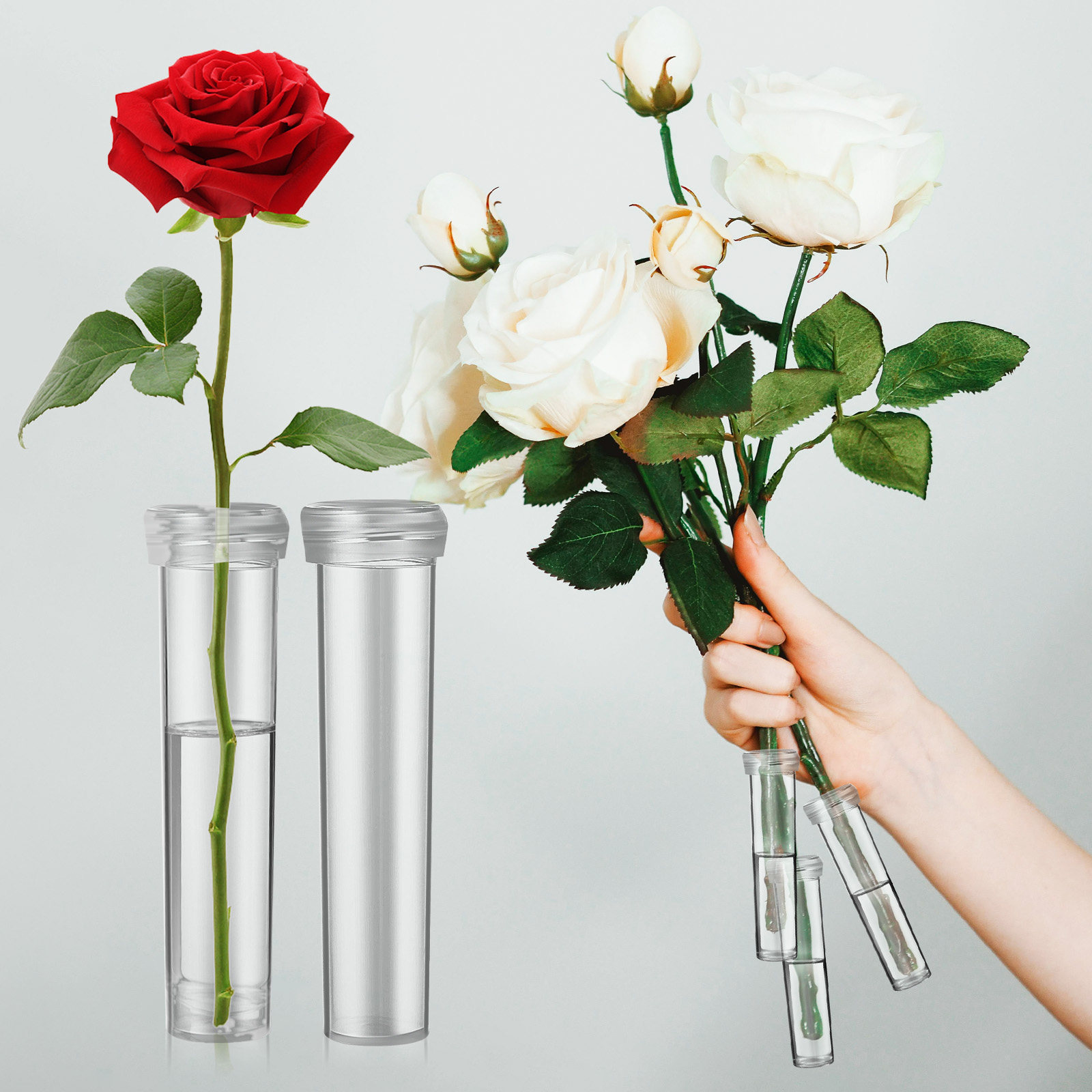 100 шт. трубочек для воды для  – обзор и цена Florist Flower Supply
