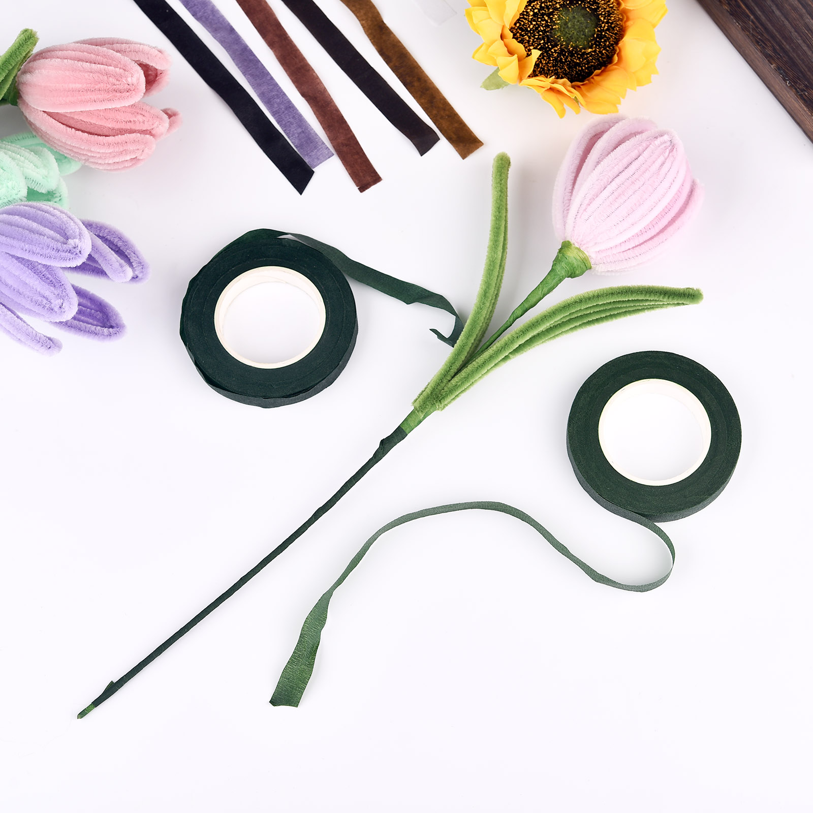 30 ярдов лента с цветочным сте – обзор и цена Florist Flower Supply