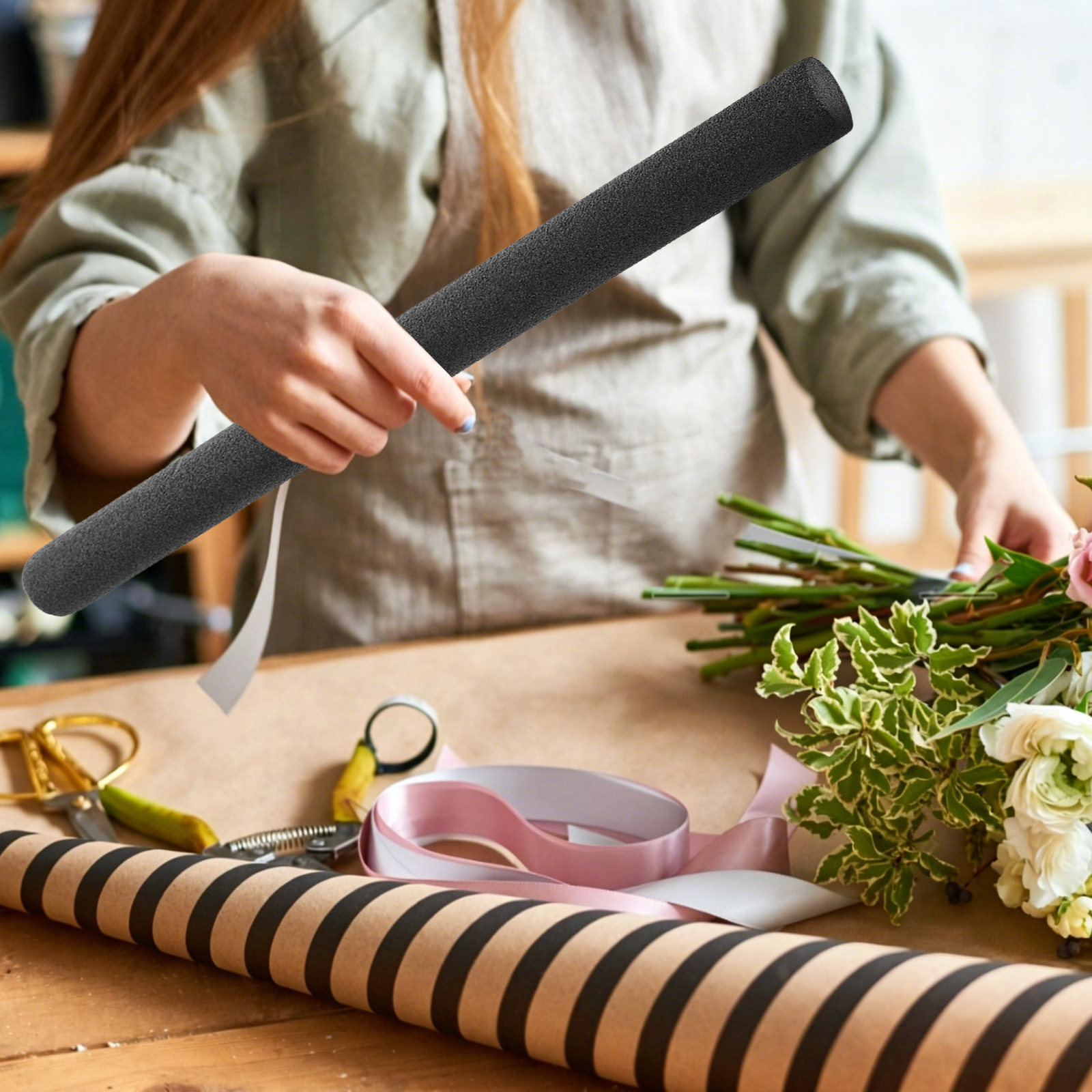 8 шт. черных стержней из флори – обзор и цена Florist Flower Supply