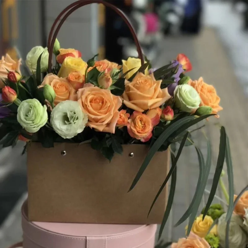 Бумажная коробка-ведро для цве – обзор и цена Florist Supply Buckets