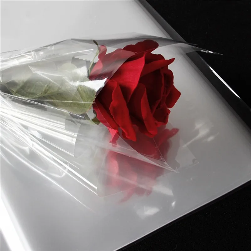 Прозрачная целлофановая пленка – обзор и цена Cellophane Wrap Clear