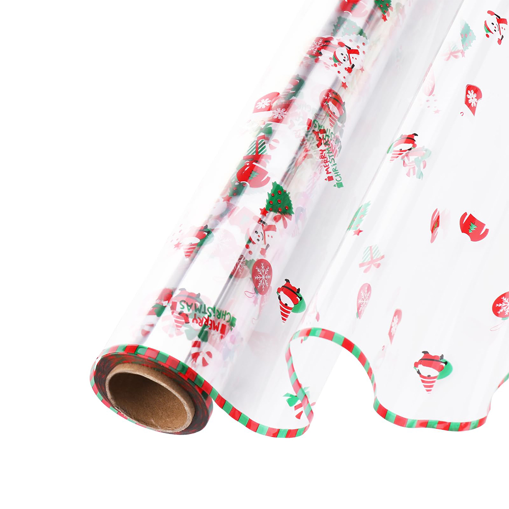 1 рулон рождественской целлофа – обзор и цена Cellophane Wrap Clear