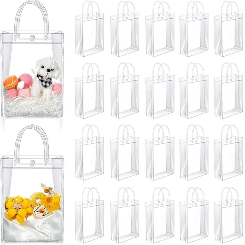 Прозрачный ПВХ подарок сумки с – обзор и цена Cellophane Wrap Clear
