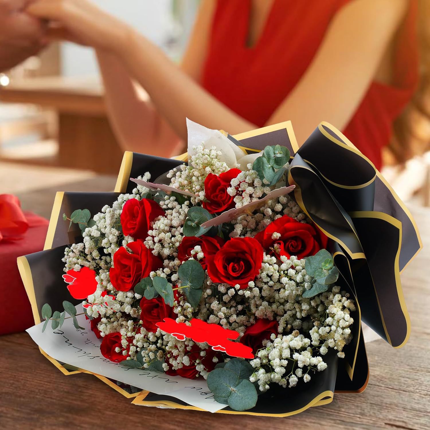 20 листов водонепроницаемой пл – обзор и цена Florist Flower Supply