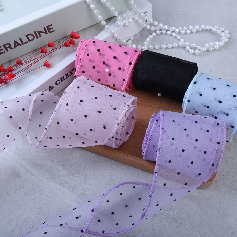 50 ярдов марли с точками, деко – обзор и цена Florist Supply Ribbon