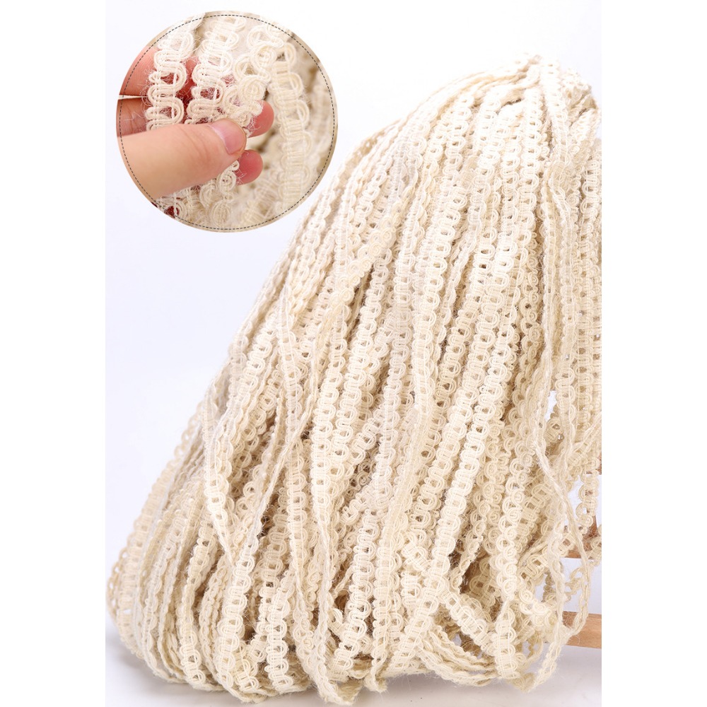 Лента из льняного кружева 10 м – обзор и цена Florist Supply Ribbon